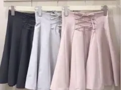 【evelyn】フレアスカート（ホワイト）