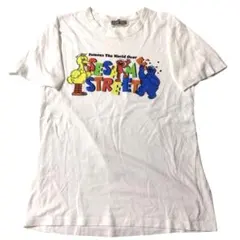 希少 セサミストリート 半袖Tシャツ エルモ クッキーモンスター アメカジ Sのサムネイル