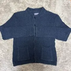 BLUEBLUE ニットカーディガン