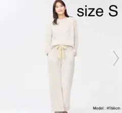 入手困難Sルームウェア上下セット♥イエローベージュ