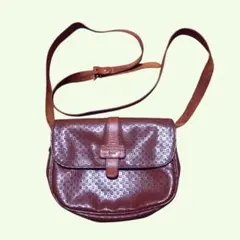 Courreges ブラウン ビンテージ ショルダー バッグ