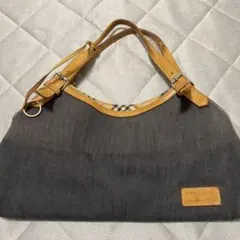 BURBERRY BLUE LABEL ショルダーバッグ グレー