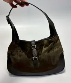 GUCCI トムフォード期 ジャッキー スエード 0013306 黒 - メルカリ
