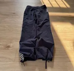 極太 90s adidas ナイロンパンツ バギー ワイドシルエット XL - メルカリ