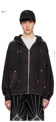 thug club Galdiator Hoodie ジップパーカー - メルカリ