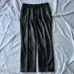 A.A.R Yohji Yamamoto レザーパンツ ブラック Lのサムネイル