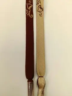 ◎正絹高麗織長尺帯締め◎173cm 大特価