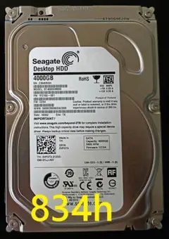 使用時間1432時間】Seagate 6TB 内蔵型HDD - メルカリ