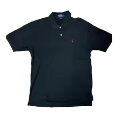 90's ビンテージ☆POLO JEANS 星条旗 半袖ポロシャツ S 黒 - メルカリ