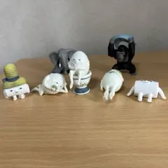 【ガチャフィギュア まとめ売り】動物＆たまごのはなし　ミニセット