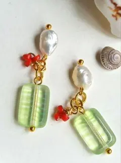 ❤sale❤️9775 手染めアクリルビーズ バロックパール パーツ - メルカリ