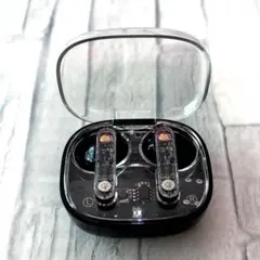 ダイソー　スケルトン　完全ワイヤレスイヤホン