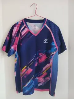 Nittaku 卓球ウェア ネイビー/ピンク ユニフォーム