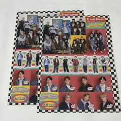 Myojo Travis Japan シール 2枚