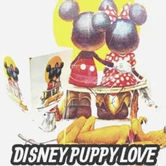 DISNEY PUPPY LOVE ノートキューブ ブロックメモ兼ペン立て