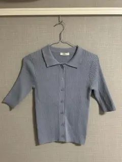 earthミュージックエコロジー　半袖ニット