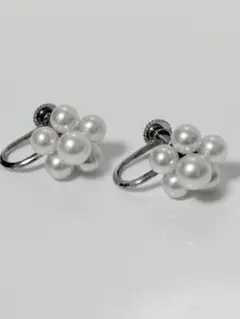 【美品】ミキモト MIKIMOTO ベビーパール イヤリング
