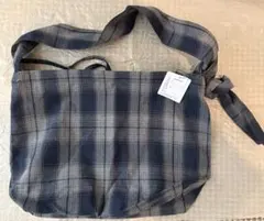 CIAOPANIC TYPY グレーチェック柄ショルダーバッグ