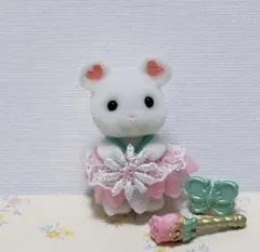 マシュマロネズミの小さい赤ちゃん ゆめいろ赤ちゃんプリンセス