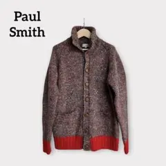 ポール スミス ロンドン 全紳連 ヴィンテージ カーディガン ニット ミックス