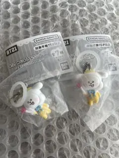 BTS BT21めじるしアクセサリー　エンジェルver CHIMMY 2個