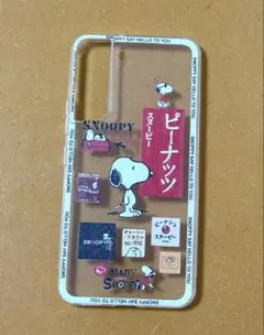 Android Galaxy S22用 スヌーピー スマホケース