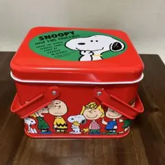 SNOOPY スヌーピー スチール缶 レトロ ヴィンテージ PEANUTS