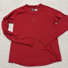 赤 長袖 アンダーシャツ サイズ140 春夏