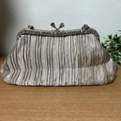 パーティバック　シャンパンゴールド　3Way クラッチ　肩掛け