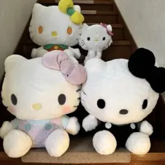 ハローキティ BIGぬいぐるみ 4点セット
