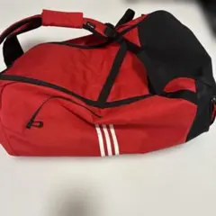 adidas ボストンバッグ レッド/ブラック