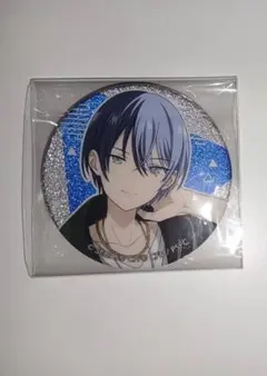 プロセカ 青柳冬弥 グリッター缶バッジ