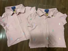 ポロラルフローレン ポロシャツ キッズ 姉妹コーデ お揃い