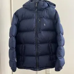 POLO RALPH LAUREN ネイビー ダウンコート M (10-12)