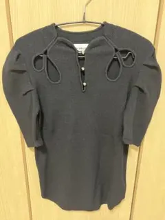 LILY BROWN リリーブラウン ニット　半袖　トップス