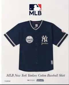 MLB YANKEES COTTON BASEBALL S/S