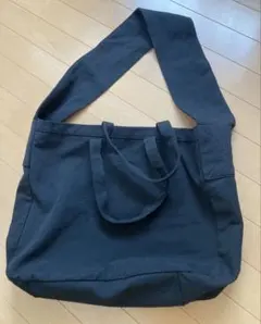 トートバッグ ブラック シンプル 大容量 通学 通勤 ショルダー マザーズバッグ