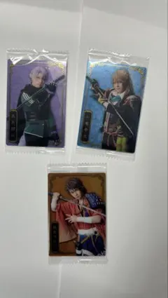 刀剣乱舞　十周年記念　ウエハース　メタリックカード