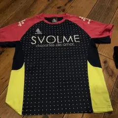 svolme プラクティスシャツ ネイビー ピンク150cmのサムネイル