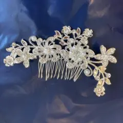 ウエディング ヘアアクセサリー  リーフ　ヘッドドレス　コーム　髪飾り