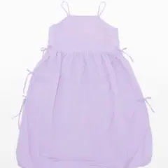 jouetie サロペットスカート　キャミソールワンピ　紫　やや汚れあり