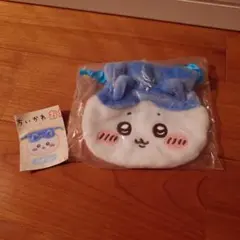 【匿名配送】ちいかわ　おかお巾着①　ハチワレ