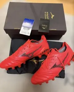 サッカースパイク　ミズノ　モレリアネオ3β レッド　レア