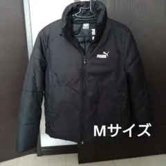 PUMA ブラックレディース 中綿ジャケット Mサイズ