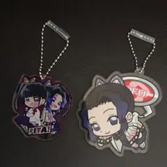 鬼滅の刃  アクリルキーホルダー 胡蝶しのぶ　栗花落カナヲ