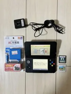 New Nintendo 3DS 本体 ソフト2本+充電器セット×2(SDなし) - メルカリ