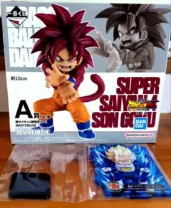 一番くじドラゴンボールA賞超サイヤ人4孫悟空（ミニ） フィギュア＋J賞