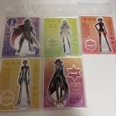 シンフォギア　ホログラムデカアクリルスタンドセット　レースクイーンver シンフォギア ホログラムデカアクリルスタンドセット レースクイーン