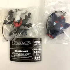 ポケモン　ポケットモンスター　ぺたんこマスコット　ブラック　ゾロア　ダークライ