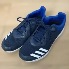 adidas キッズスニーカー ネイビー 23